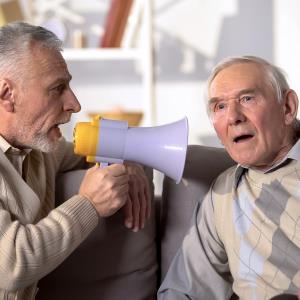 Hearing-impaired adults may ACHIEVE cognitive benefit from hearing aids