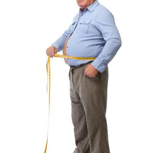 Big abdominal girth portends recurrent MI risk in men