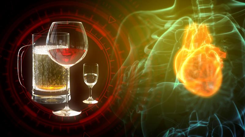 Habitual moderate–heavy drinking ups AF risk even in young Asians