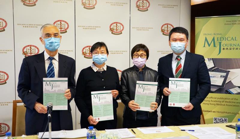 From left: Prof Tai-Hing Lam, Dr Regina Ching, Dr Sin-Ping Mak, Prof Martin Wong