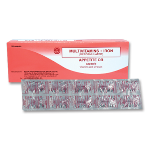 Product Highlight - Multivitamins + Iron (Appetite OB)