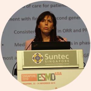 Podcast: Associate Prof Pilar Garrido says osimertinib may be the best option in the first-line treatment of advanced NSCLC b