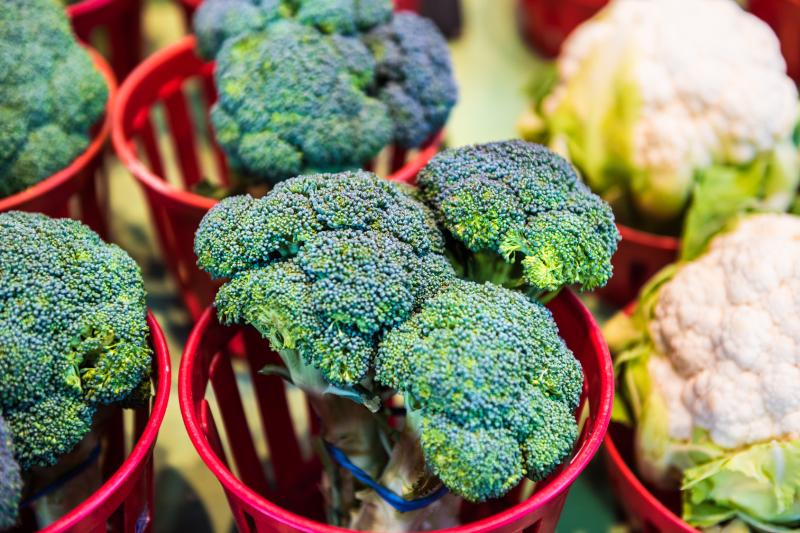 A combination of cruciferous vegetables such as broccoli or cauliflower, that contain probiotics, may have anti-bowel cancer 