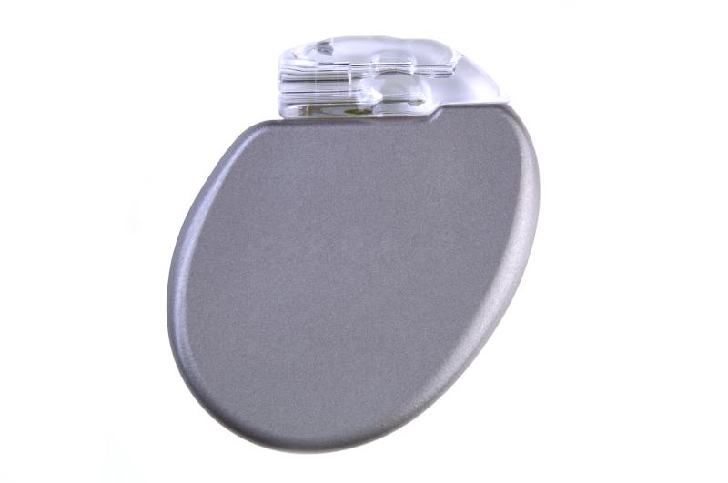 The implantable cardioverter defibrillator (ICD) is a small device implanted under the skin in the chest, to help control lif