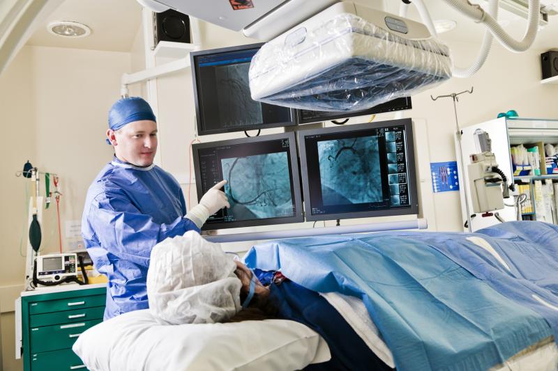 Healthcare professionals in cath labs have higher exposure to radiation than patients