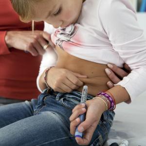 Blood glucose often deregulated in kids with type 1 diabetes