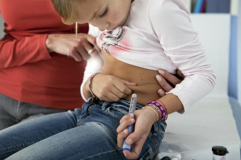 Blood glucose often deregulated in kids with type 1 diabetes