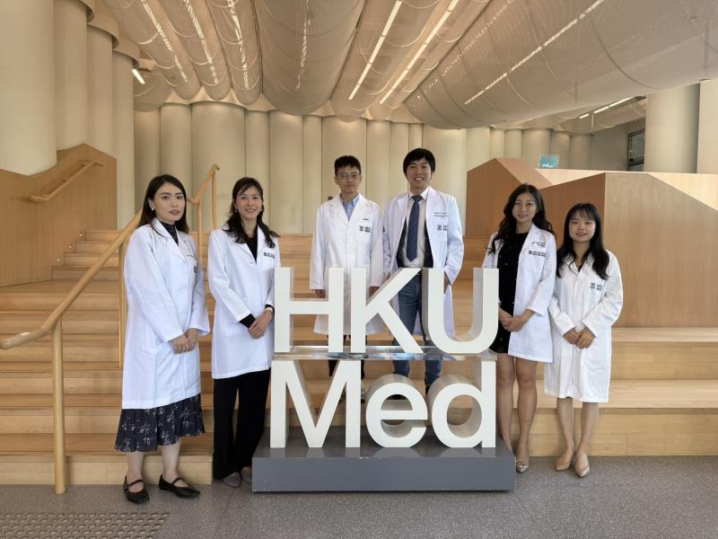 Prof Francisco Tsz-Tsun Lai (3rd from right)