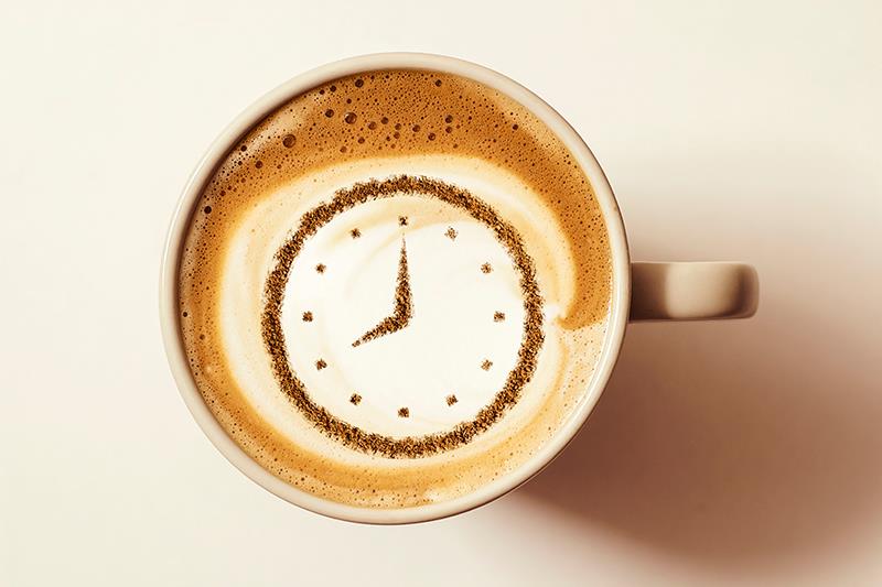 Coffee drinking for longevity? Timing may be key