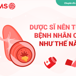 [Infographic] Dược sĩ nên tư vấn bệnh nhân COPD như thế nào?