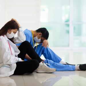 Are healthcare workers more stressed out during the COVID-19 pandemic?