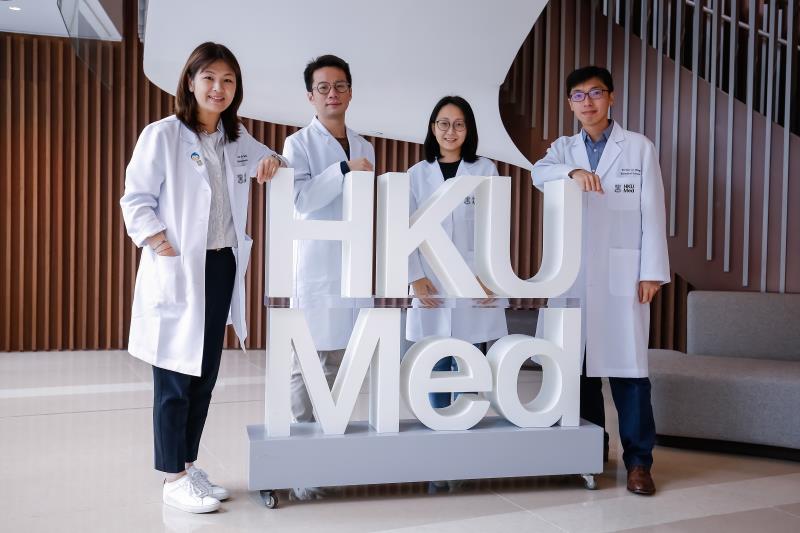 From left: Dr Stephanie Ma, Dr Feng Xu, Dr Carol Tong, Dr Alan Wong