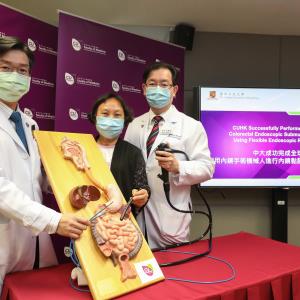 CRC ESD with 2nd-gen flexible endoscopic robotic system pioneered in HK