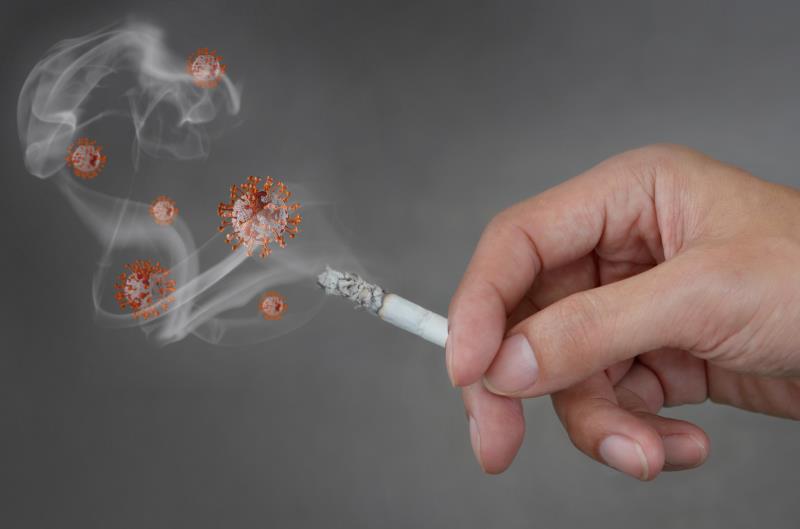 Current smokers more likely to experience COVID-19 symptoms