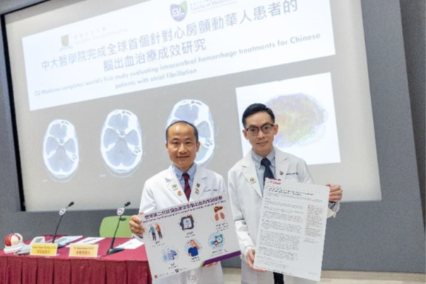 Prof Thomas Leung (left) and Dr Bonaventure Ip (right)