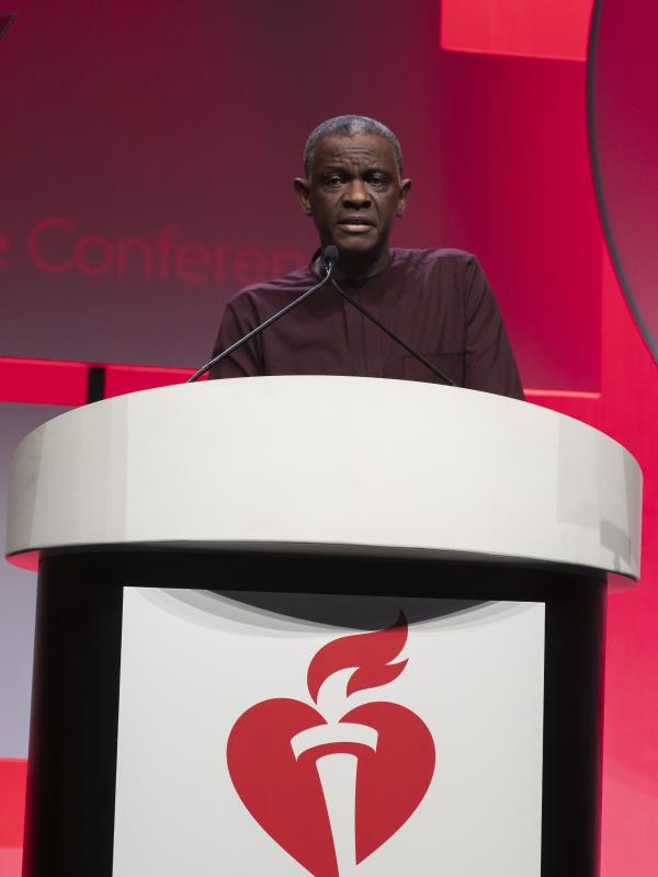 Dr Gbenga Ogedegbe (copyright to American Heart Association - Photo by Todd Buchanan 2020)