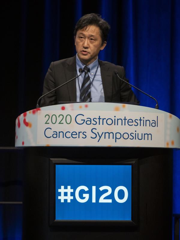 Dr Yukihide Kanemitsu (Photo by ©ASCO/Todd Buchanan 2020)