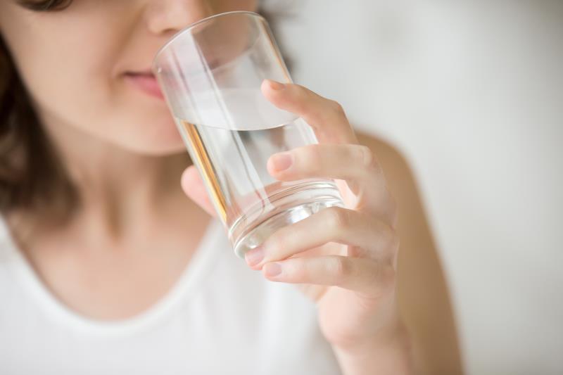 Drinking sufficient water may help prevent HF