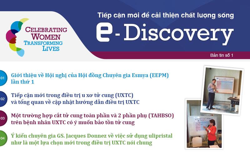 Tiếp cận mới để cải thiện chất lượng sống E-Discovery- Bản tin  số 1