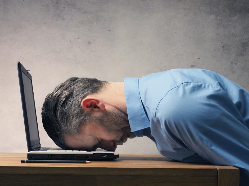 Exhaustion may up heart attack risk in men