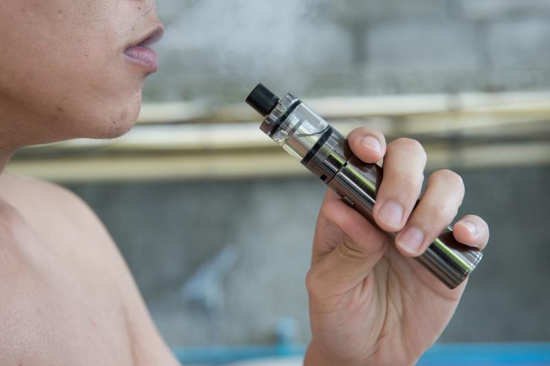 Fan worries smokers might switch to e-cigarettes as an alternative.