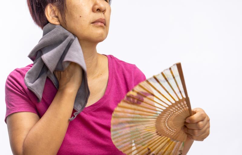 Fezolinetant reduces hot flashes during menopause