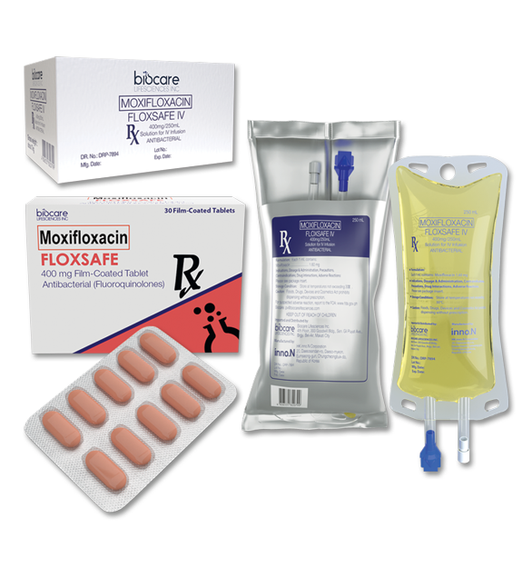 Product Highlight - Moxifloxacin (Floxsafe/Floxsafe IV)