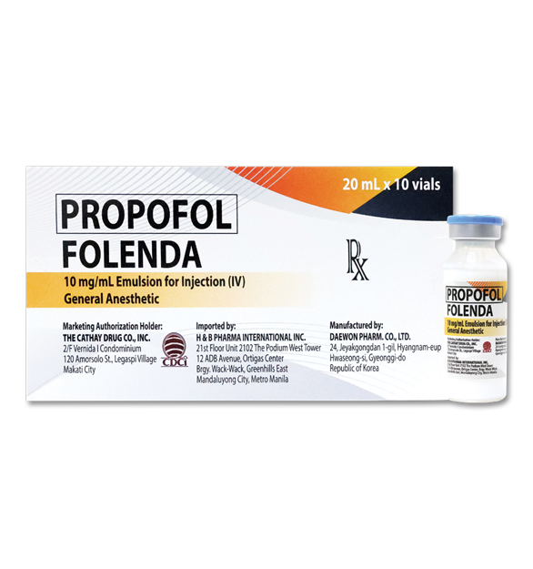Product Highlight - Propofol (Folenda)