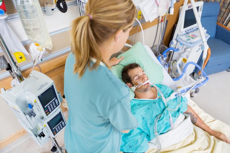 Early intubation tied to better survival in COVID-19 patients with ARDS