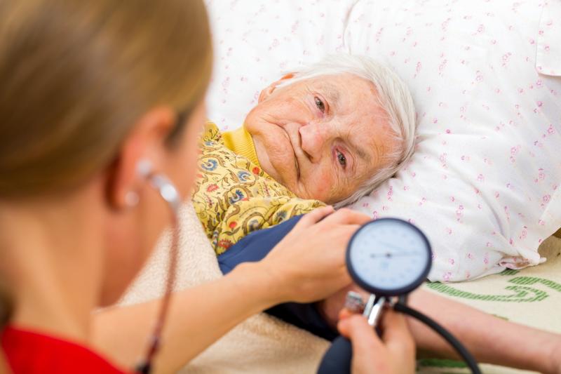 Elevated blood pressure a red flag for stroke, bleeding in seniors with nonvalvular AF