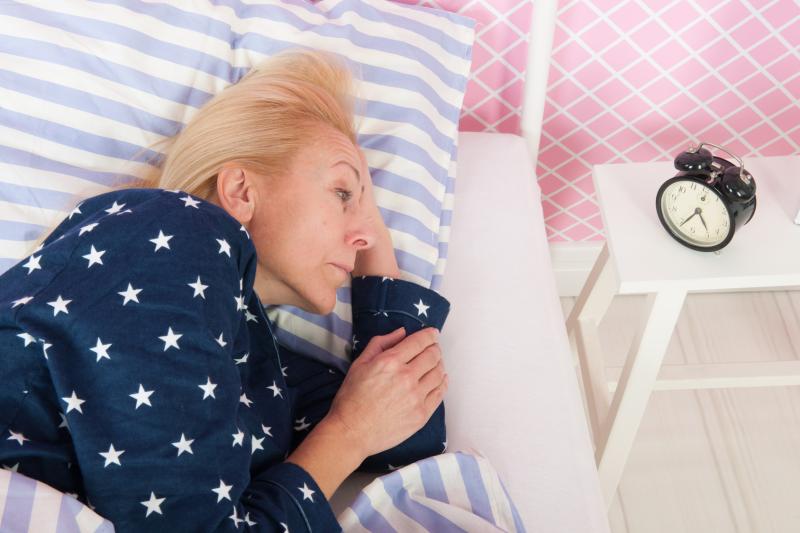 Menopause implicated in sleep-onset insomnia, OSA