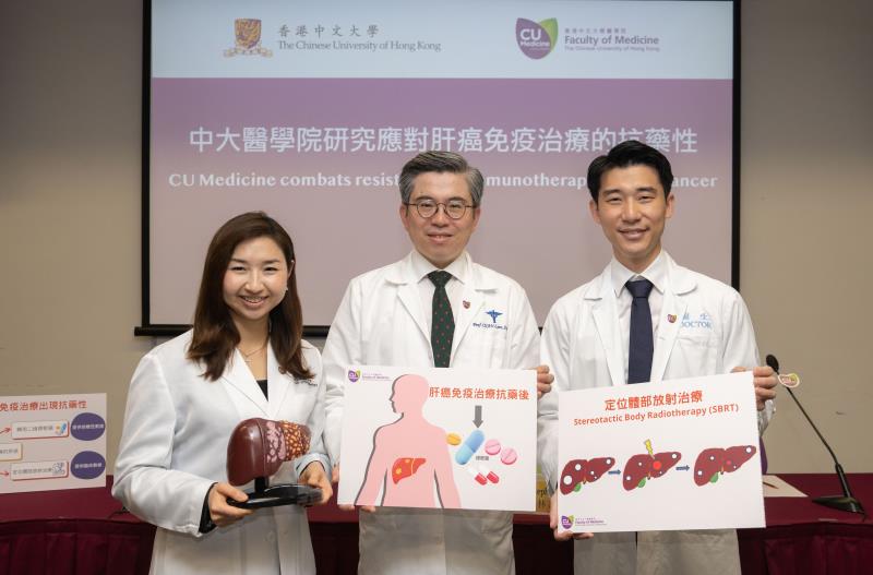 From left: Dr Vanessa Yeung, Prof Stephen Chan, Dr Landon Chan
