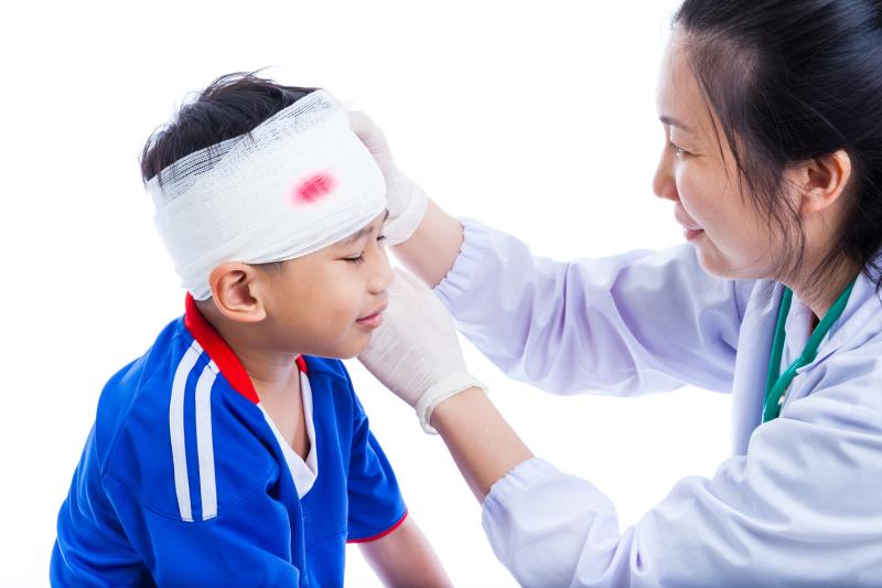 Kids who suffer from head injury recover faster if they resume physical activity shortly after the accident.