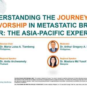 Understanding the Journey of Survivorship in Metastatic Breast Cancer:
The Asia-Pacific Experience