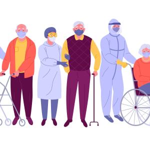 Managing COVID-19 in vulnerable adults