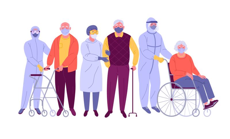 Managing COVID-19 in vulnerable adults