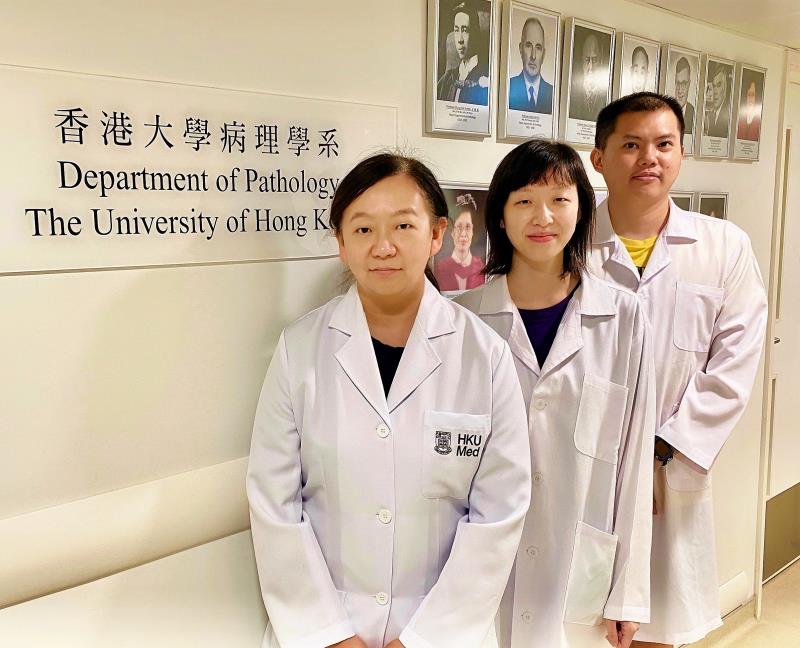 From left: Dr Judy Yam, Ms Cherlie Yeung, Dr Sze-Keong Tey