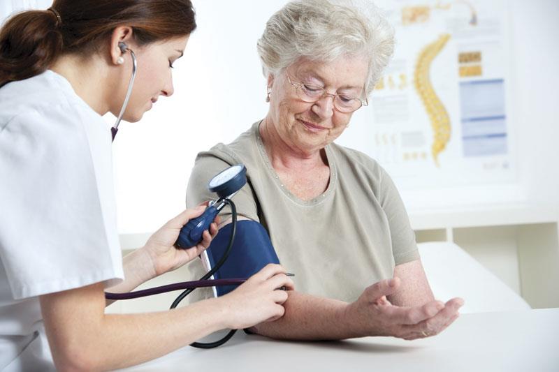 Thiazide diuretics may be used in first-line treatment of hypertension in nursing home residents