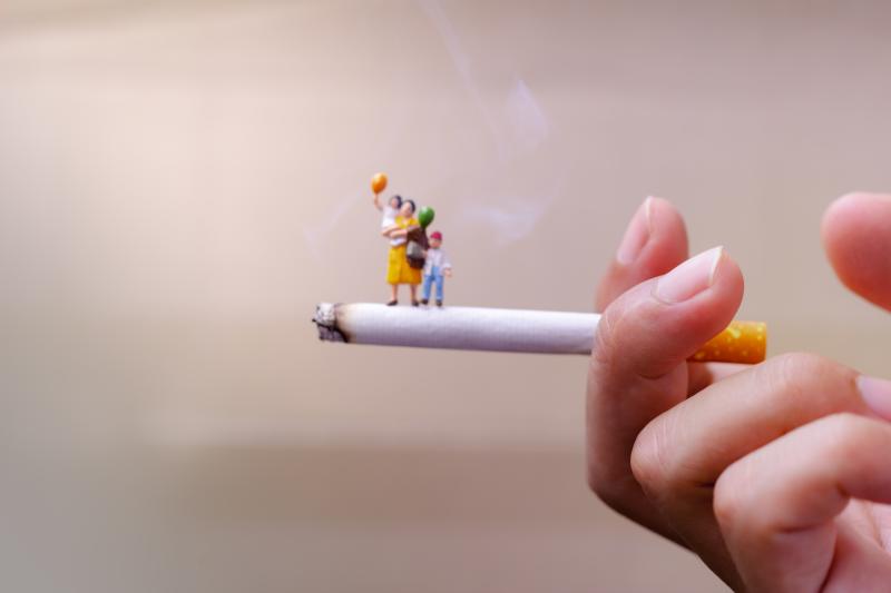 Childhood tobacco smoke exposure ups risk of atrial fibrillation in adulthood