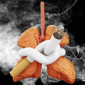 Lung damage persists decades after smoking cessation