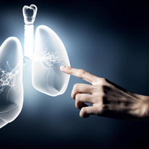 Novel lung cancer screening platform uses inhaled sensors and urine test