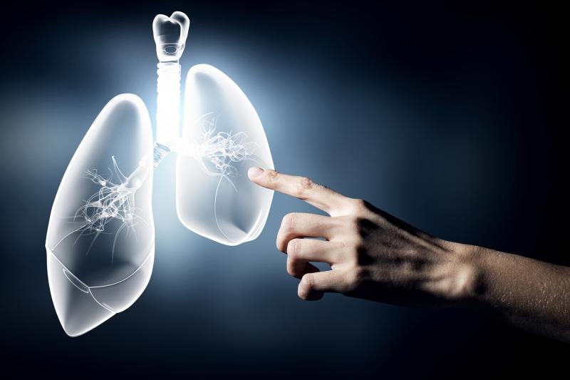 Novel lung cancer screening platform uses inhaled sensors and urine test