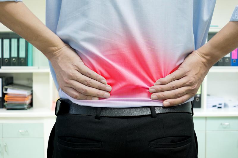 Chronic lower back pain linked to stress