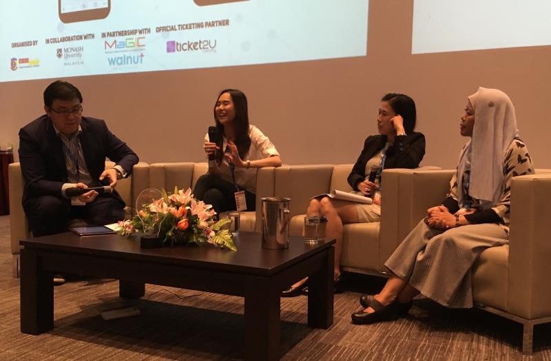 L-R: Lim Jack Shen, MPS treasurer; Dr Tiffanie Ong, Naluri CEO; Gina Koay Wan Lee, WomenBizSense chairman; and Dr Rosmini Oma