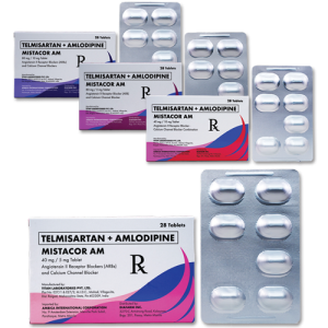 Product Highlight - Telmisartan, Amlodipine Besilate (Mistacor AM)