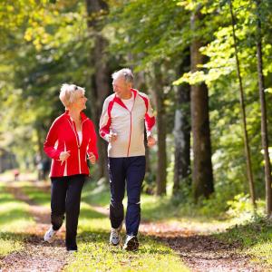 Physical activity makes older adults happy