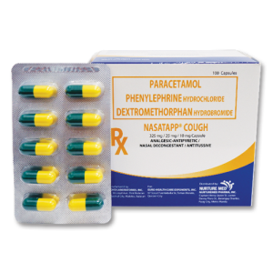 Product Highlight - Paracetamol + Phenylephrine HCl + Dextromethorphan HBr (Nasatapp Cough)