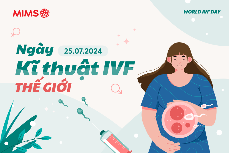 [Infographic] Ngày kĩ thuật IVF thế giới - 25/07/2024