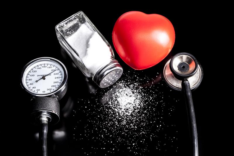 Low-sodium diet delivers rapid BP-lowering effect