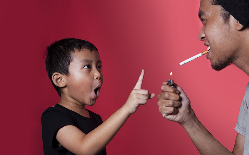 Exposure to cigarette smoke cuts desmopressin efficacy against PMNE in kids